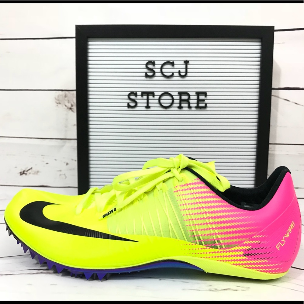 Nike Zoom Celar 5 Spikes Running Shoes Men Sz 11.5